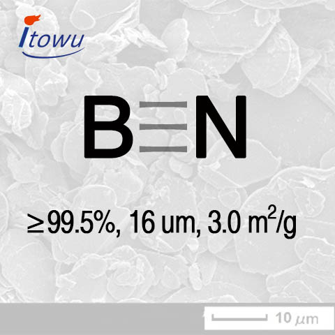 Boron Nitride Powder (BN Powder), 99.5%Purity, 16 um, 3.0 m2/g