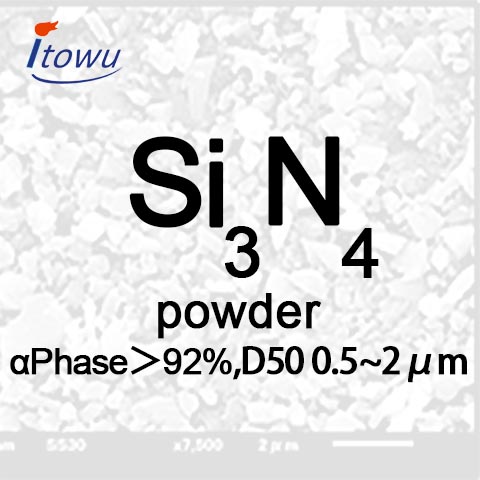SILICON NITRIDE POWDER, SI3N4, ΑPHASE%≥92, 0.5~2.0UM(SIN-P1)