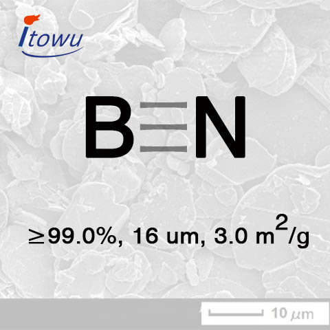 Boron Nitride Powder (BN Powder), 99.0%Purity, 16 um, 3.0 m2/g