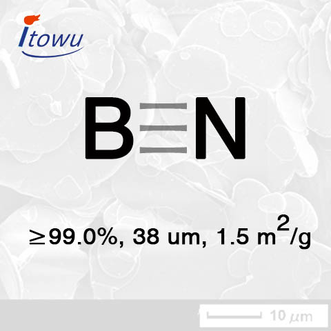 Boron Nitride Powder (BN Powder), 99.0%Purity, 38 um, 1.5 m2/g