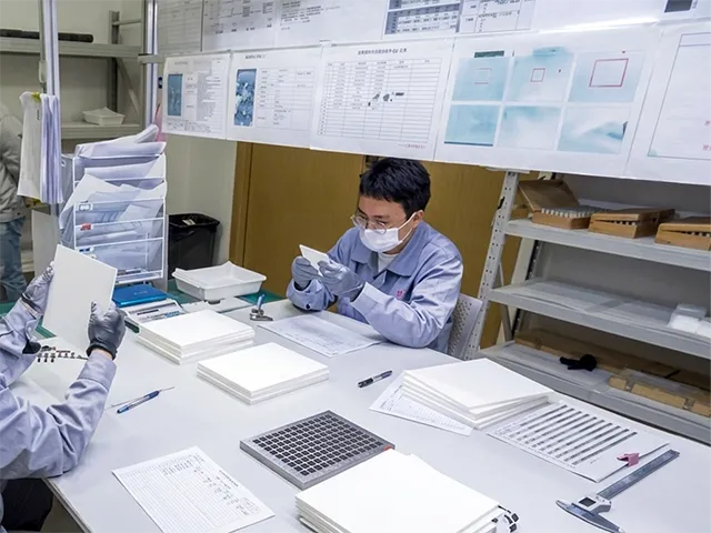 ITOWU quality inspection room for ceramic components