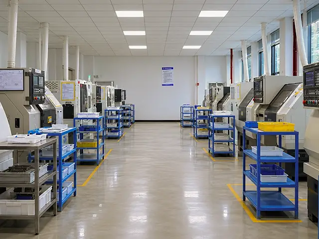 ITOWU CNC machining workshop for precision ceramic components